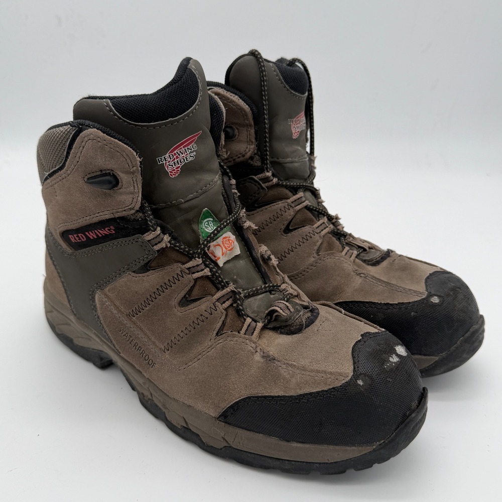 Red Wing Xplorer Waterproof Work Boots Mens 10 D Brown ASTM F2413-18 EH PR 3561 - Picture 1 of 7